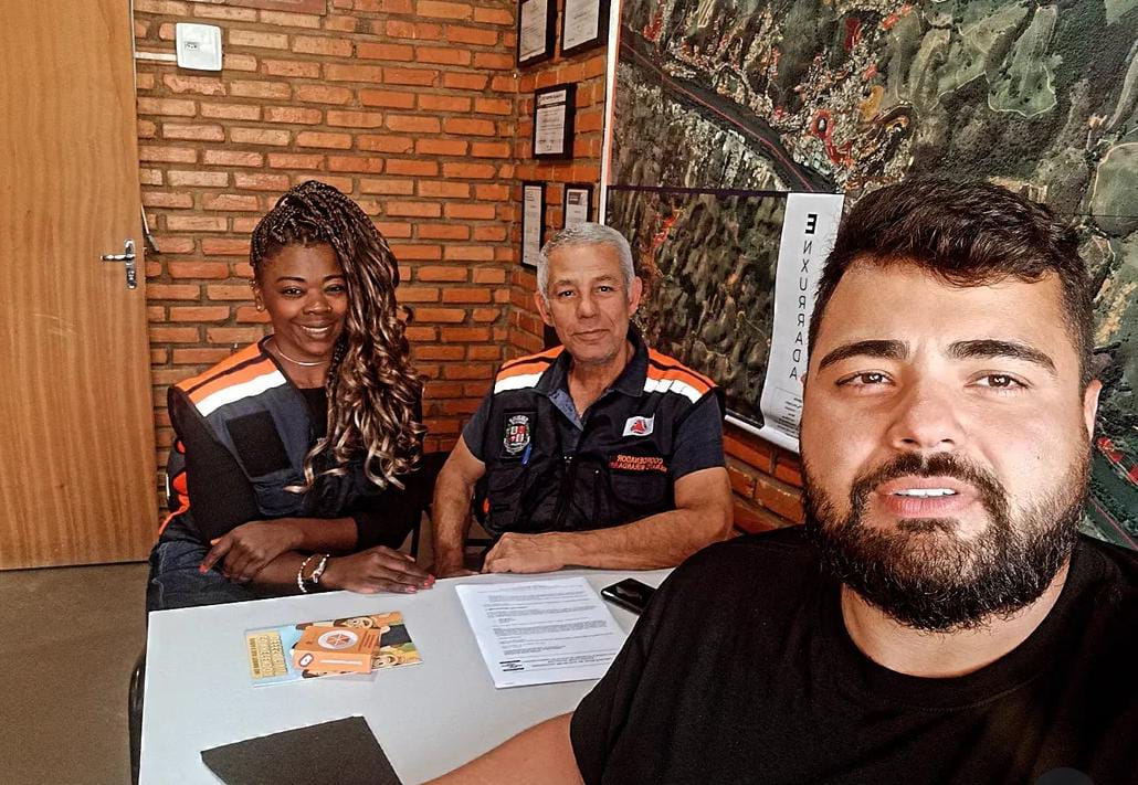 Atendimento técnico em parceria com a Defesa Civil